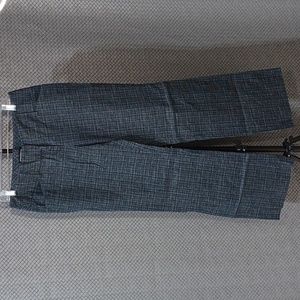 Express Editor size 8 Navy Blue White Slacks Pants